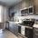 Kitchen with stainless steel appliances