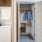 In-home washer and dryer next to spacious closet