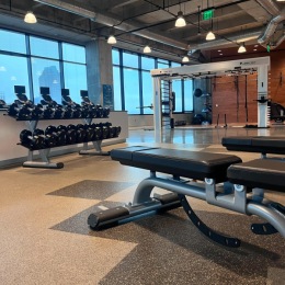 We have the perfect spot to keep the Monday motivation going through the week! 💪🏻✨ 
#mondaymotivation #luxurylifestyle #luxurygym #gymtime #downtownraleigh #raleighnc #apartments Instagram post from @livedillonraleigh on July 08, 2024 14:30:33pm